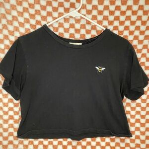 Save the bees cropped tee